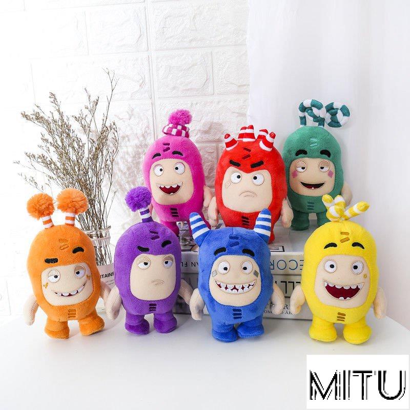 -mitu精選-Oddbods奇寶萌兵毛絨玩具小孩生日禮物玩偶娃娃機公仔正品包郵 卡通奇寶萌兵毛絨玩具 小孩生日禮