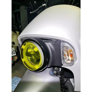 SYM 4MICA 125 KRN BT 通用 大燈護目鏡 大燈罩護片 可拆式 保護燈具 改變燈色 大燈 保護 大燈變色