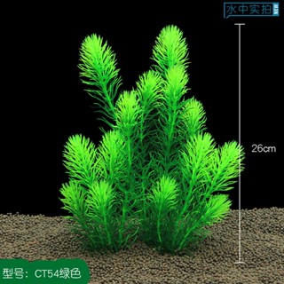 魚缸造景模擬水草水族箱裝飾工藝禮品塑膠植物花草假花CT54