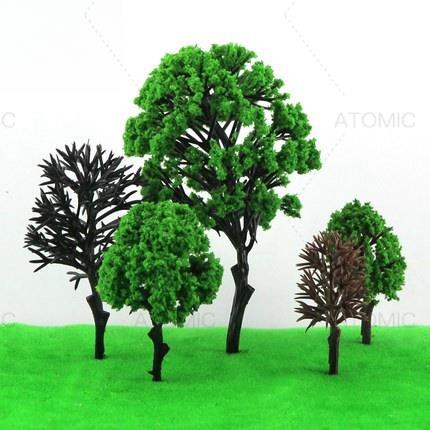 可開統編 梧桐樹 沙盤建築模型材料 場景製作材料 模型樹塑膠 成品樹 樹幹