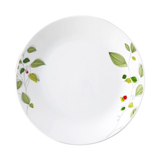 【美國康寧 CORELLE】綠野微風10吋平盤