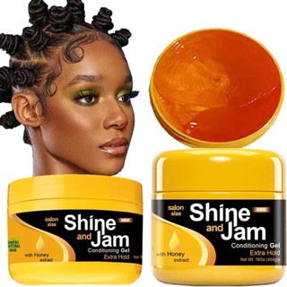 shine and jam edge control hair wax dreadlock gel braided ha