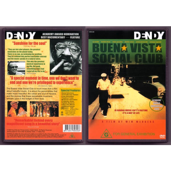 Buena Vista Social Club 記錄片/樂士浮生錄/樂滿夏灣拿(DVD)