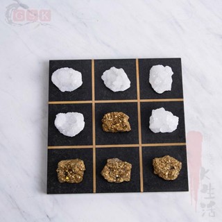 【GSK】裝飾 擺飾 現代輕奢創意大理石瑪瑙棋裝飾擺件時尚樣板間別墅書房飾品擺設