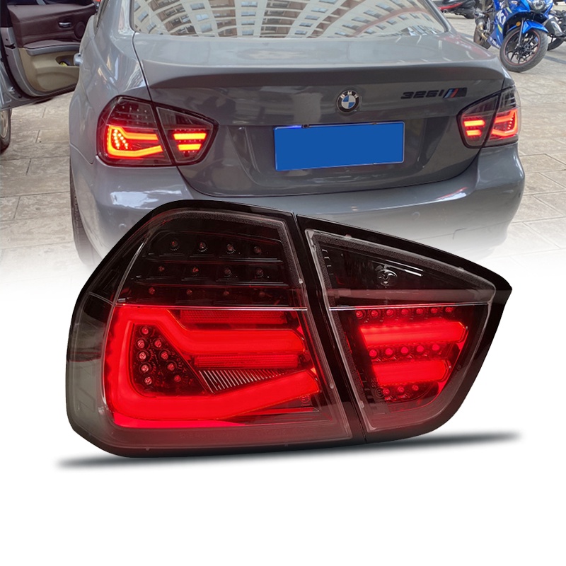 適用于05-08款BMW E90改裝尾燈總成3系318i 320 325新款LED轉向燈