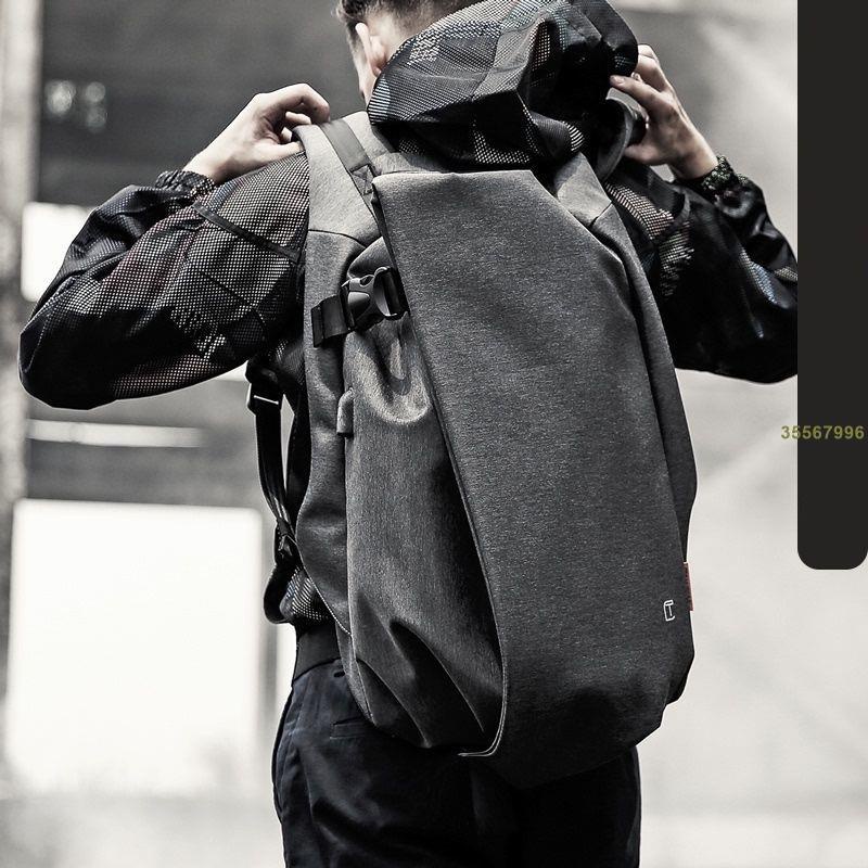 [臺妹aeWM] Tangcool雙肩包男士時尚休閒背包大容量電腦書包大學生運動旅行包
