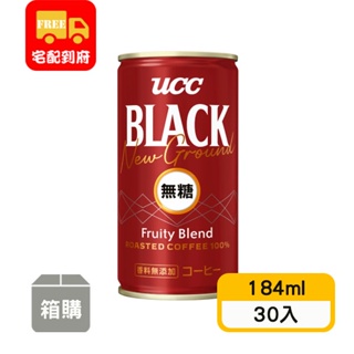 【UCC】赤.濃醇黑咖啡(184ml*30入)