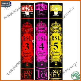 新上架 Rsl 4 5 Tourney 羽毛球羽毛球穿梭鴨羽毛球公雞 12 件
