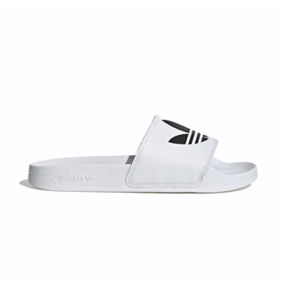 Adidas Adilette Lite男女 黑白藍 三葉草 運動 休閒 拖鞋 FU8297