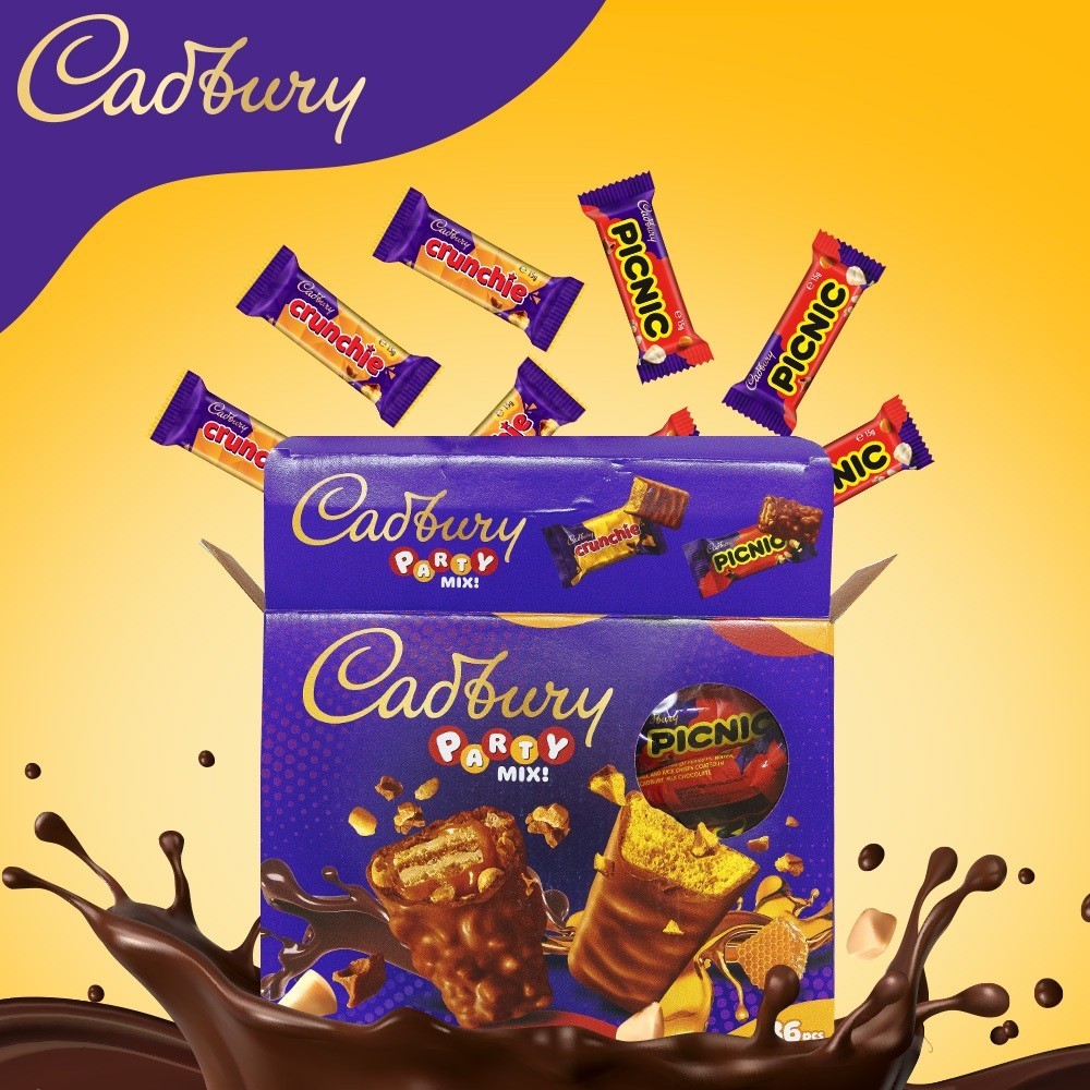 【Cadbury】 含餡牛奶巧克力綜合分享組 540g | 官方直營