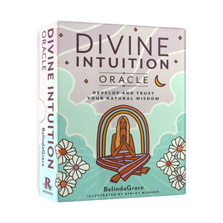 神性直覺占卜卡,贈中文翻譯｜Divine Intuition Oracle，信任天生智慧，豐富你的生活和經驗【左西】