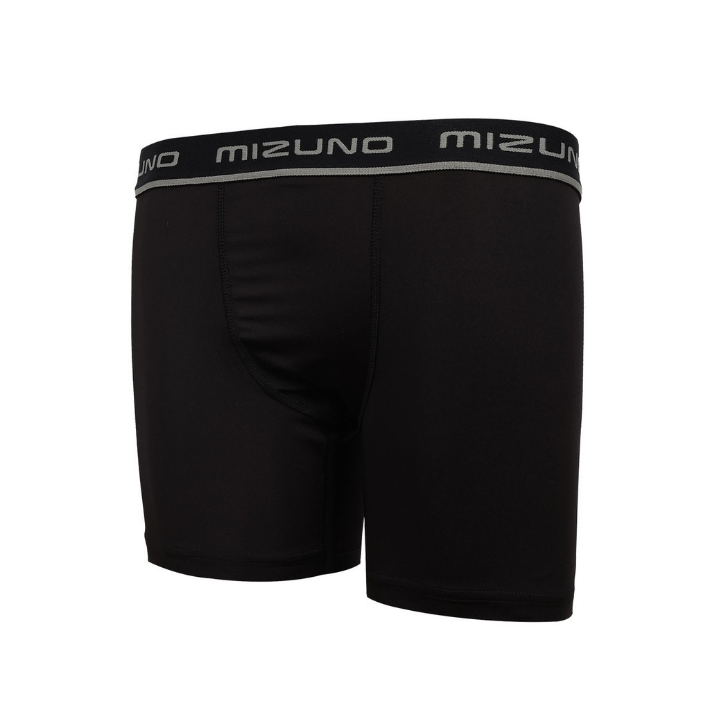 MIZUNO 男運動內褲( 運動 訓練「32TBBB9009」 黑灰