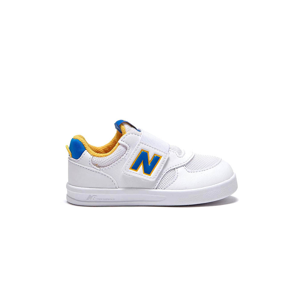 New Balance NB 300 小童 白黃藍色 嬰幼童 魔鬼氈 童鞋 運動 休閒鞋 NW300BY