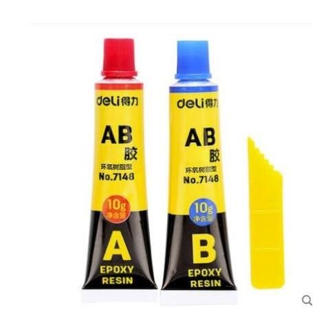 2 pcs/set Epoxy Resin Contact Adhesive Super Glue For Glass