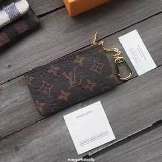 AK店二手Louis Vuitton LV 路易威登 皮夾 零錢包 鑰匙包 品牌皮夾 經典棋盤格紋 時尚拉鏈式汽車鑰
