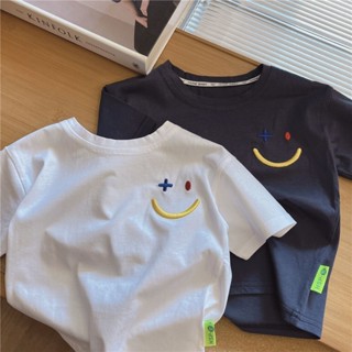 ✨HELLOBABY童裝店✨ 男童上衣 百搭短袖純棉T恤男童夏裝2024新款兒童半袖夏季圓領上衣洋氣體恤