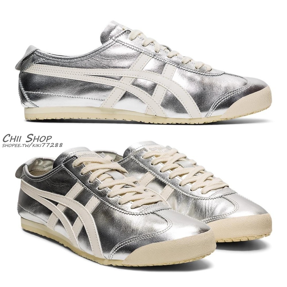 【CHII】日本 Onitsuka Tiger MEXICO 66 鬼塚虎 銀色白線 小銀鞋 1183b566_021