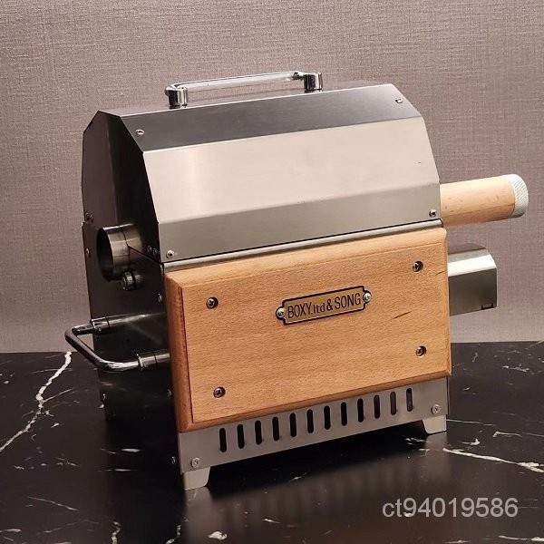 Boxy.ltd&amp;Song直火可手搖小型傢用商用自動手動咖啡烘焙機烘豆機