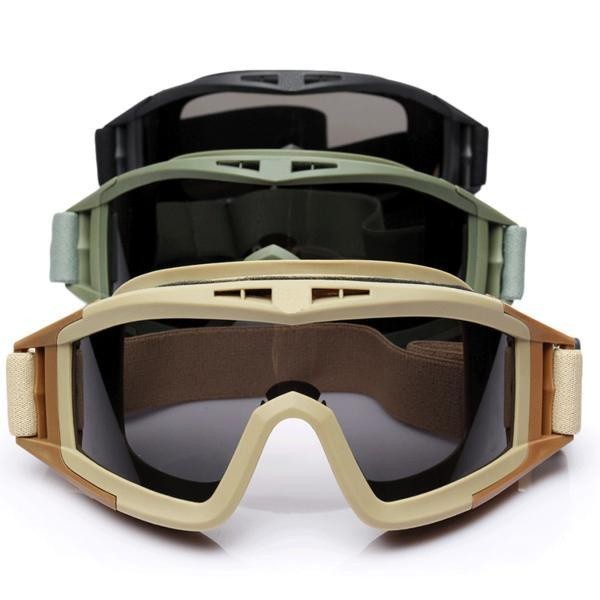 戶外沙漠戰術風鏡 CS眼鏡 護目鏡 防風防霧防摔 戶外騎行裝備 擋風鏡 野外生存