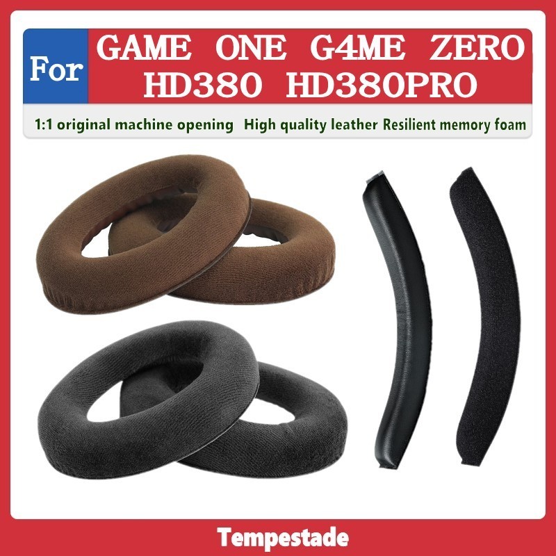 ☜Tempestade 適用於 Sennheiser game one G4ME ZERO HD380 HD38