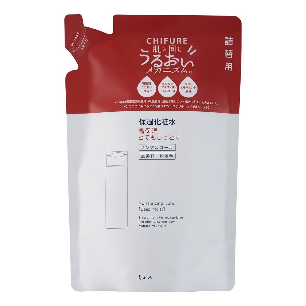 💛 來自日本 💛 Chifure保濕化妝水非常濕潤型（補充裝）