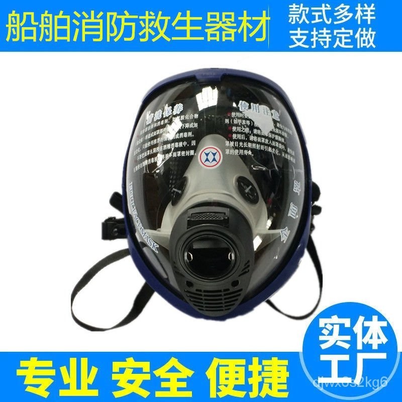 正壓式空氣呼吸器麵罩 防煙防毒 過濾式自救麵具 可非/消防逃生 F9A4