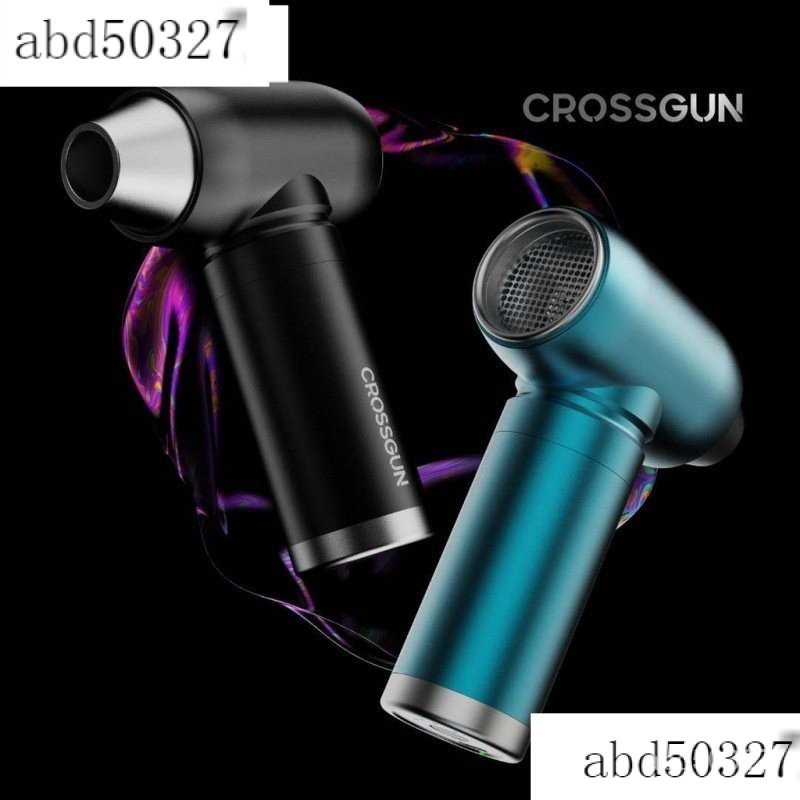 新品Crossgun渦輪扇閃充便攜手持風扇戶外裝備電腦數碼除塵露營助燃