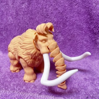 猛獁大象 機械 模型玩具 兒3D打印 繪畵擺件 關節可動 解壓玩具 可動模型 可動人偶 手辦 模型 公仔 擺件