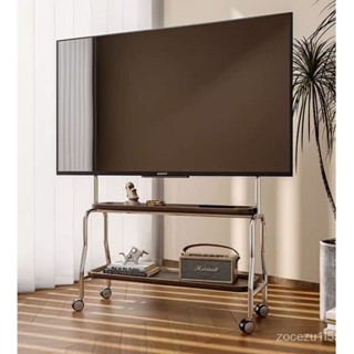 👍精品傢具推薦 多功能客廳移動電視架 落地支架 可移動電視架 帶輪適用掛32到85英寸