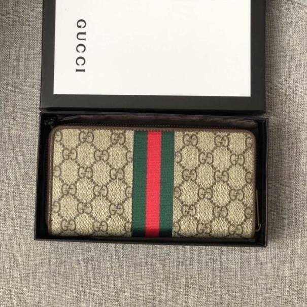 /二手 GUCCI 古奇 男包 長夾 長錢包 錢包 拉鏈長夾 男錢包 經典款 男用錢包 男生包 多卡位 帆布錢包