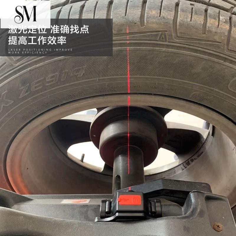 【SYM】汽車輪胎平衡機平衡儀輔助紅外雷射燈 鉛塊位置找點 免接線燈升級款