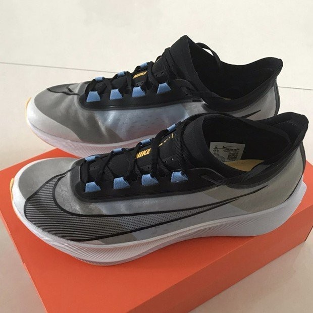 Nike Zoom Fly 3 黑藍 運動 球 跑AT8240-102