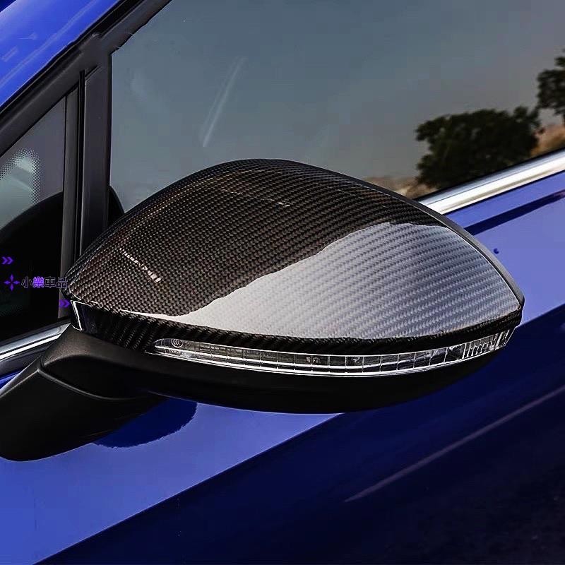 專車專用-Golf8 全車系專用 碳纖維 卡夢 亮黑 後視鏡蓋 後照鏡殼（Golf 8代 Tsi GTI8 8R Rl