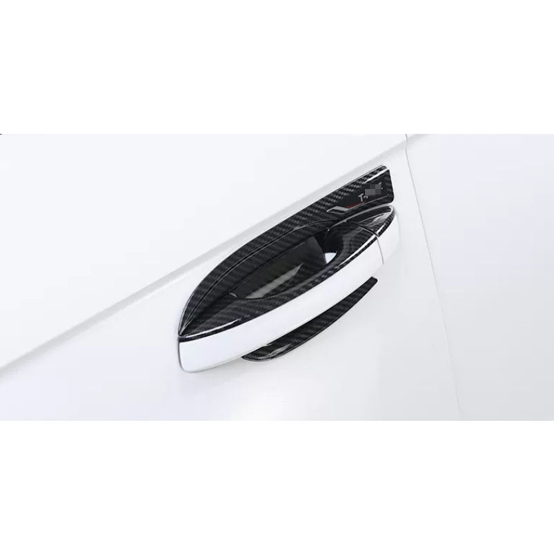 福斯 VW 21-23年 T-ROC TROC 拉手 手把 門碗 外拉手 外門碗 防刮門碗 碗公 碳纖維紋