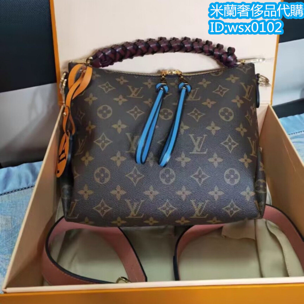 『二手精品』LV 路易威登 LV Beaubourg Hobo老花單肩包 斜背包 手提包 微笑包 女生包包 M55090