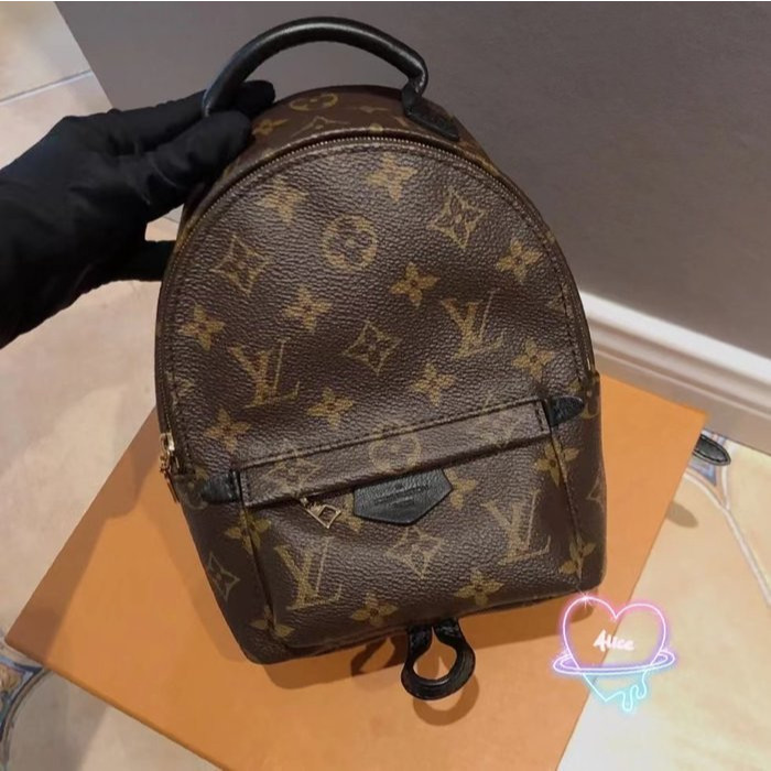 『二手精品』LV 路易威登 PALM SPRINGS MINI 後背包 女生背包 肩背包 M44873