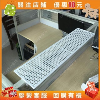 辦公室桌面電話機架 辦公桌隔板印表機架子 工位檔案收納置物架#zxcapple615