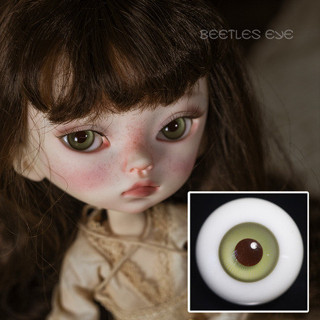 UWVH[Dolly Planet] BJD/SD 娃用手工A品玻璃眼珠 橄欖綠 DG-07