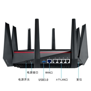 ✡虧本衝量 秒出貨 ASUS華碩高速企業級RT-AC5300遊戲5G三頻