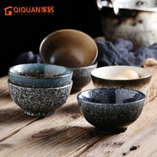 陶瓷碗米飯碗日式飯碗家用湯碗商用瓷碗餐廳小碗 日式簡約陶瓷飯碗創意個性餐具