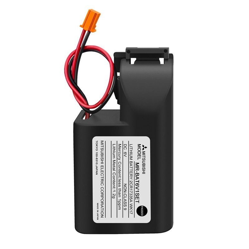 水錶電池 三菱M80系統MR-BAT6V1SET驅動器J4伺服2CR17335A數控機床 電池 CNC