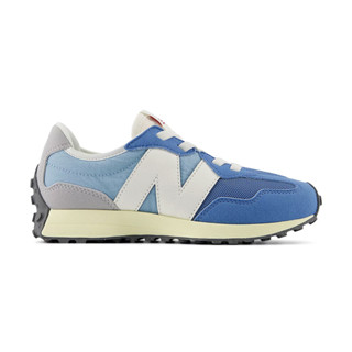 New Balance 童鞋 中童 藍色 魔鬼氈 麂皮 運動 復古 休閒鞋 PH327RA