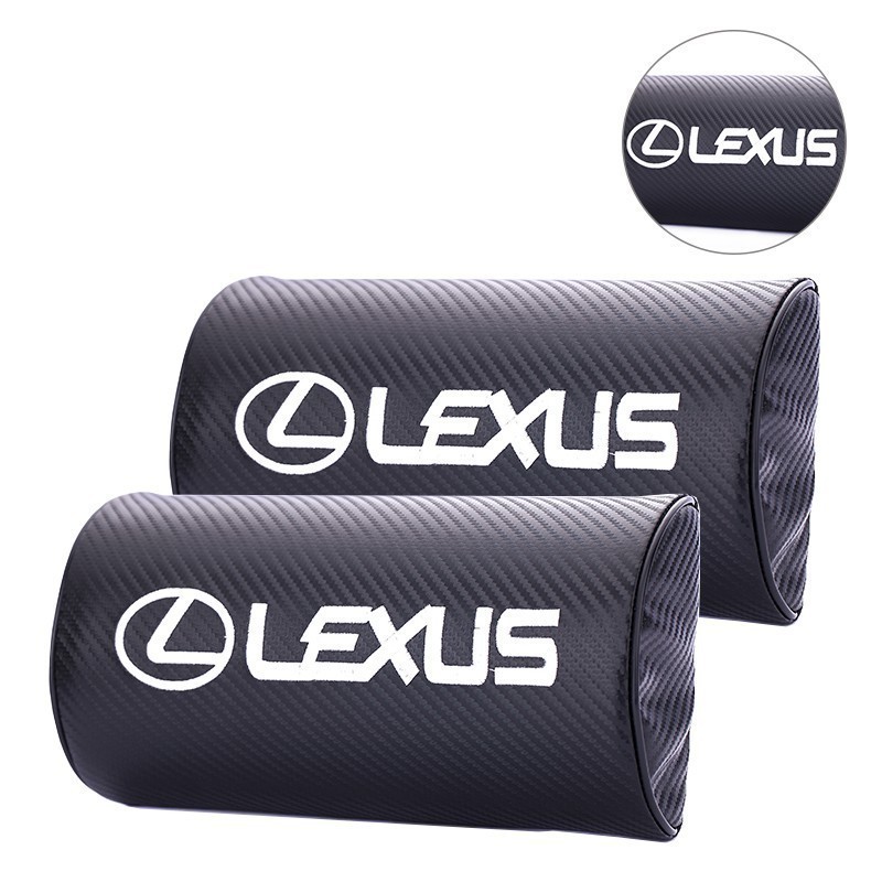 Lexus 凌志 碳纖維 頭枕｜汽車頭枕 座椅頭枕 靠頭枕 護頸枕 ｜雷克薩斯 IS ES GS RX NX RC LS