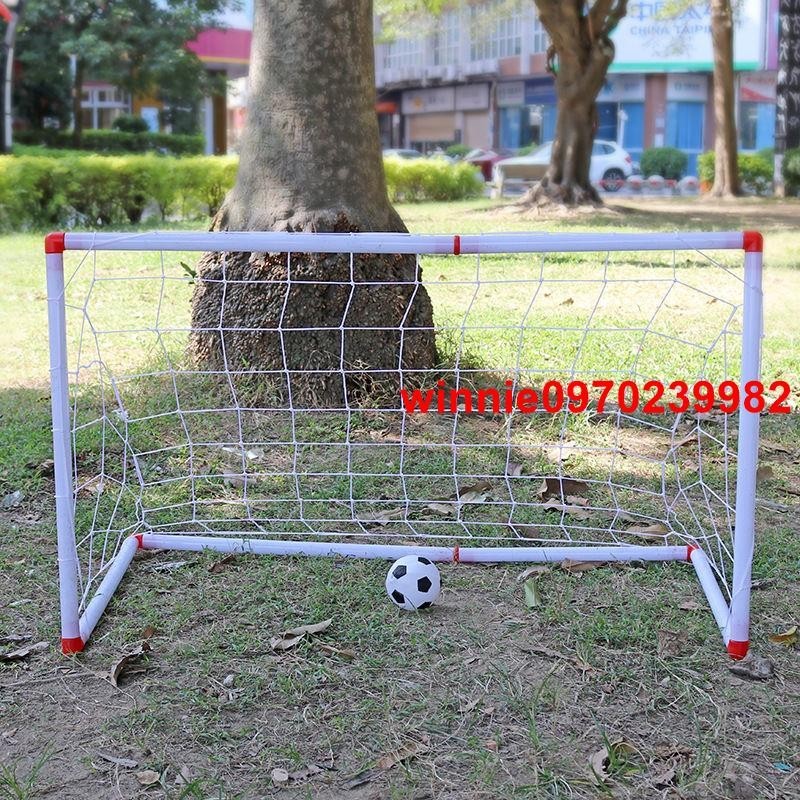 限時促銷RR兒童足球門便攜式可拆卸室內外運動體育玩具帶球泵充氣足球男孩