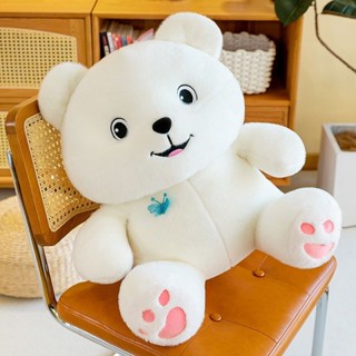 臺灣熱賣可愛蝴蝶熊 毛絨玩具 娜小熊公仔 獃萌熊抱枕 北極熊玩偶 安撫娃娃 玩偶抱枕 交換禮物