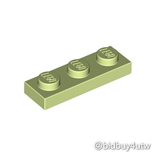 LEGO零件 薄板磚 1x3 3623 黃綠色 6069258【必買站】樂高零件