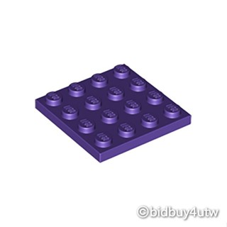 LEGO零件 薄板磚 4x4 3031 深紫色 4243837【必買站】樂高零件