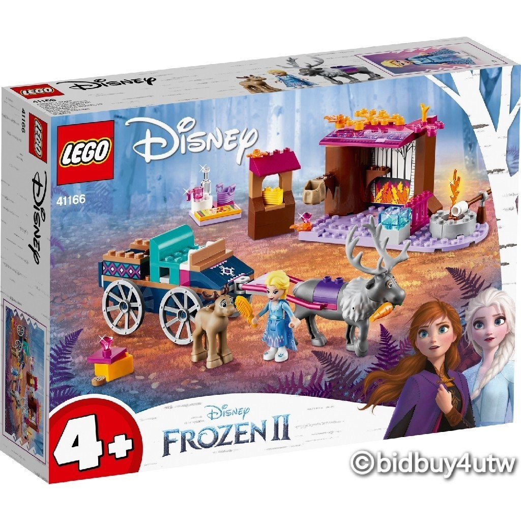 LEGO 41166 冰雪奇緣 愛莎的旅行車冒險 迪士尼公主系列【必買站】樂高盒組
