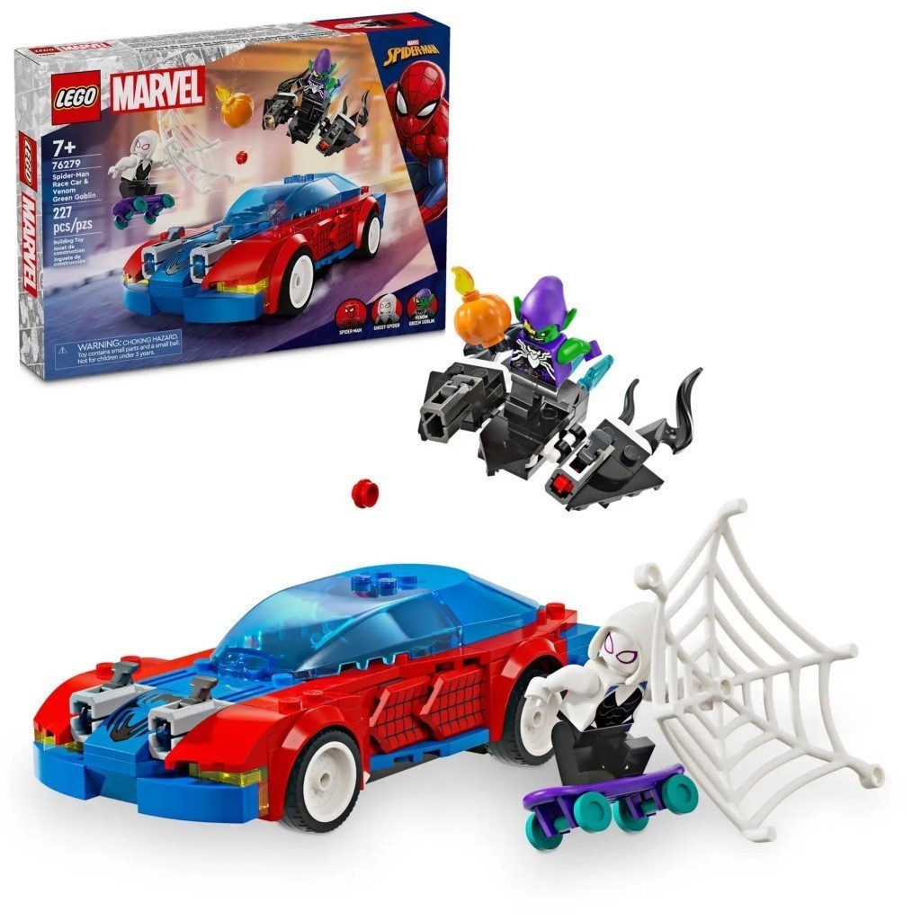LEGO 76279 蜘蛛人跑車 &amp; 猛毒化綠惡魔 樂高® Super Heroes系列【必買站】樂高盒組