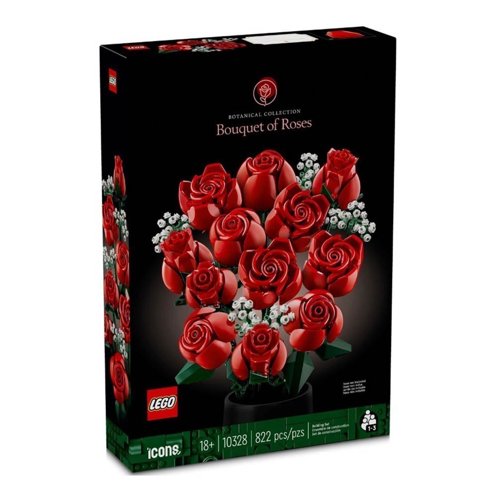 LEGO 10328 玫瑰花束 樂高® Icons系列【必買站】樂高盒組